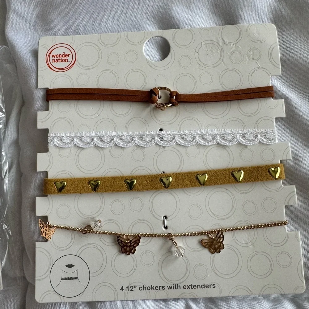 Assorted Jewelry Set with Earrings, Bracelets, and Rings